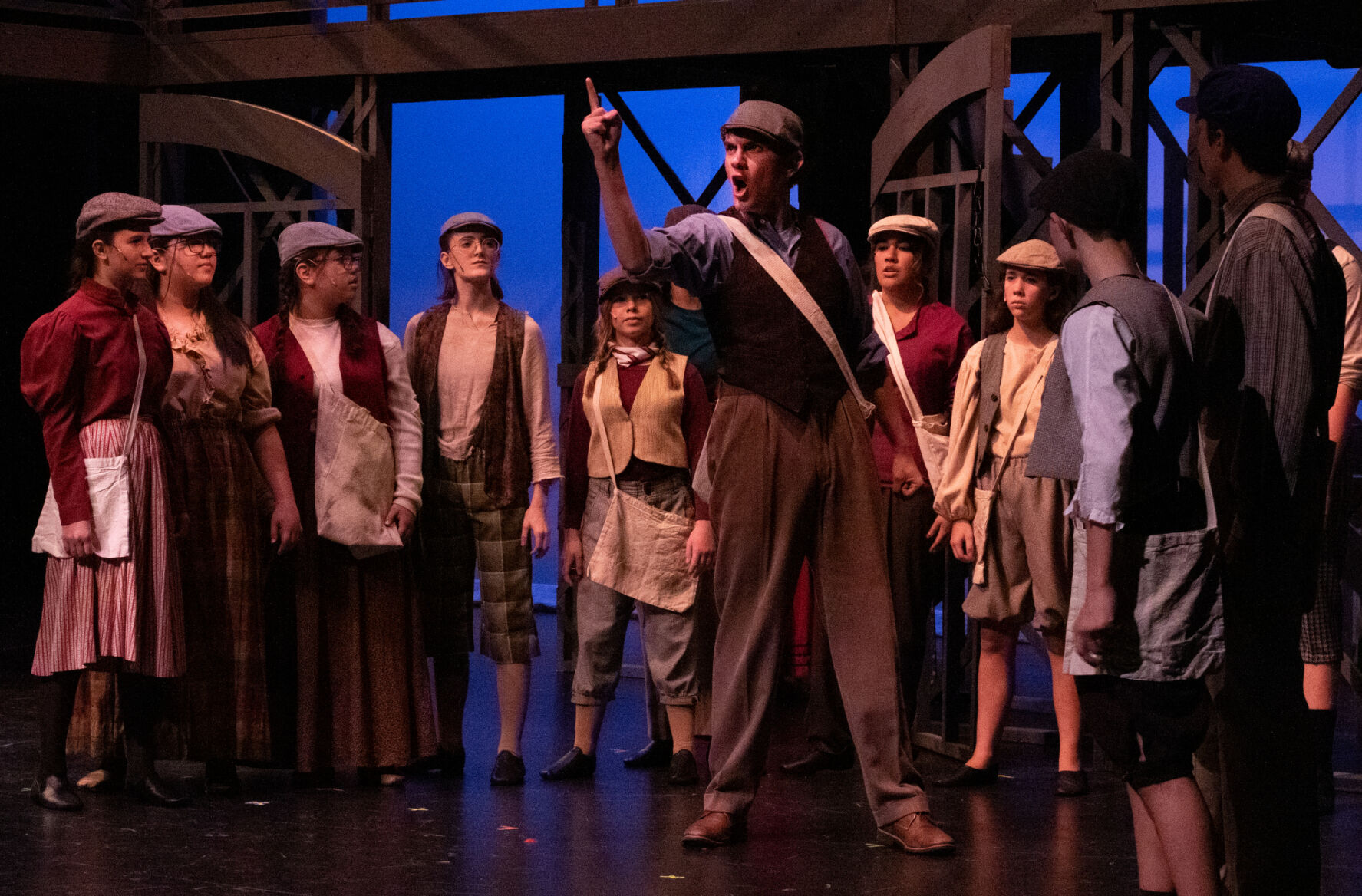 'Newsies Jr.' general repetition